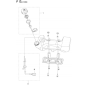 Fuel System  for Husqvarna 131 R Trimmer/ Edgers