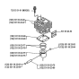 Cylinder Piston for Husqvarna 132 L Trimmer/ Edgers