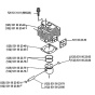 Cylinder Piston  for Husqvarna 132 LD Trimmer/ Edgers