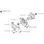 Crankcase for Husqvarna 133R Brushcutters