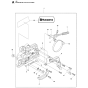 Chain Brake & Clutch Cover Assembly for Husqvarna 135 Chainsaw