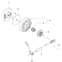 Clutch & Oil Pump Assembly for Husqvarna 135 Chainsaw