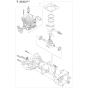 Short Block for Husqvarna 135R Brushcutters