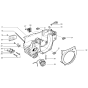 Crankcase Assembly for Husqvarna 136 Chainsaw