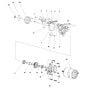 Gearbox Assembly for Husqvarna 136Li Chainsaw