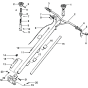 Handle Assembly for Belle 1400 Series Pro Trowel (900) 