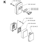 Muffler Assembly For Husqvarna 141B Leaf Blowers