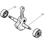 Crankshaft Assembly for Husqvarna 141le Chainsaw