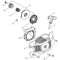 Starter Assembly for Husqvarna 142e Chainsaw