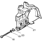Clutch Cover Assembly for Husqvarna 142e Chainsaw