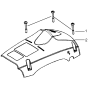 Cover Assembly for Husqvarna 142e Chainsaw