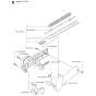 Handle & Controls for Husqvarna 143R Brushcutters