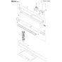 Tube & Shaft for South America for Husqvarna 143Rii Brushcutters