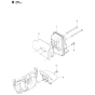 Muffler for Husqvarna 143Rii Brushcutters