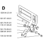 Handle Assembly for Husqvarna 1500 Electric Chainsaws