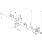 Piston & Crankshaft Assembly For Husqvarna 150BF Leaf Blowers