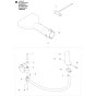 Accessories Assembly For Husqvarna 150BF Leaf Blowers