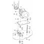 Electric (240/110 volt) Drive Assembly Assembly for Winget 150T Cement Mixers