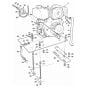 Engine & mounts Yanmar L40/L48ARE-SE/L48N5SJ1 (electric start) Assembly for Winget 150T Cement Mixers