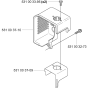 Heat Shield Assembly For Husqvarna 155B Leaf Blowers