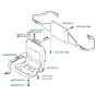 Harness Assembly for Husqvarna 155 BT Blower