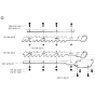 Cutting Equipment Assembly for Husqvarna 16H Hedge Trimmers