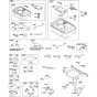 Fuel Supply Assembly for Briggs and Stratton Model No.305447-3075-G1 Horizontal Shaft Engine