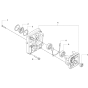 Piston & Crankshaft Assembly For Husqvarna 170BF Leaf Blowers