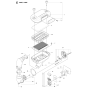 Carburetor & Air Filter Assembly For Husqvarna 180BT Leaf Blowers