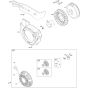 Blower Housing Assembly for Briggs and Stratton Model No.19N137-0053-F1 Horizontal Shaft Engine