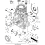 Crankcase Assembly for Hatz 1B20 Diesel Engine