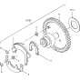 Camshaft Assembly for Hatz 1B40 Engines