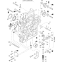 Timing Cover Assembly for Hatz 1B50 (50.16) M Basic Engine