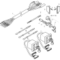 Electrical, Equipment, Wirings-b Assembly for Hatz 1B50 (50.16) (50.11) Z Equipments Engine