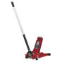 Trolley Jack 2tonne Low Entry Rocket Lift Red Sealey Part No. 2001LERE