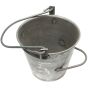 Thick Mild Steel Fabricated Tar 3 Gallon Bucket, for use w/ Boiling Rings