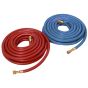 3/8" Oxygen & Acetylene Hose Sets, 6mm Hose, Length: 20m