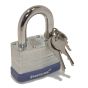 Budget Chrome Padlocks, Size: 40mm - Laminated