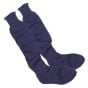 Pair of Traditional Sea Boot Wool Mix Work Socks - Colour: Navy