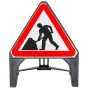 Road Works 750mm Q-sign