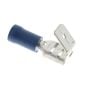 Male Piggy Back Terminal in Blue fits 6.3mm Tab - Pack of 100