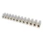 Connector Strip, 30 Amp - Wire Diameter: 16mm Squared, 12 Per Strip, Each