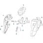 Housing Assembly for Husqvarna 215iHD55 Hedgetrimmer