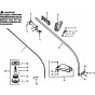 Shaft & Handle  for Husqvarna 21 LCN Trimmer/ Edgers