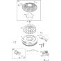 Flywheel Assembly for Briggs and Stratton Model No. 21R807-0072-G1 Vertical Shaft Engine