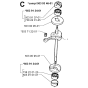 Crankshaft Assembly For Husqvarna 225BV Leaf Blowers