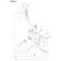 Fuel Tank Assembly for Husqvarna 226 HS75 S Hedge Trimmers