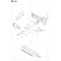 Handle 2 Assembly for Husqvarna 226 HS99 S Hedge Trimmers