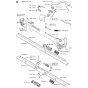 Shaft & Handle Assembly for Husqvarna 227RJ Brushcutters