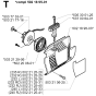 Starter Assembly for Husqvarna 232RD Brushcutters